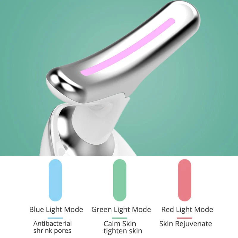 🔥Pugabyte EMS RED LIGHT therapy face neck lift wrinkle remover tighten massager
