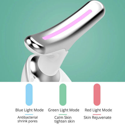 🔥Pugabyte EMS RED LIGHT therapy face neck lift wrinkle remover tighten massager